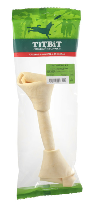 TiTBiT лакомство для собак кость узловая №1 - 119 г