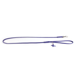 Поводок Collar Glamour круглый ширина 8 мм, длина 122 см фиолетовый
