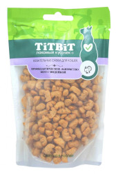 TiTBiT профилактическое лакомство для кошек жевательные снеки с индейкой - 40 г