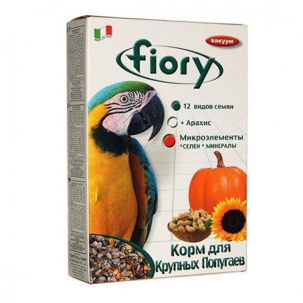 Fiory корм для крупных попугаев Pappagalli - 700 г