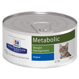 Hills Prescription Diet Metabolic Weight Management влажный корм для кошек для достижения и поддержания оптимального веса - 156 г