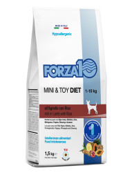 Forza10 Mini Diet Agnello con Riso сухой гипоаллергенный корм для взрослых собак мелких пород с ягнёнком и рисом - 1,5 кг