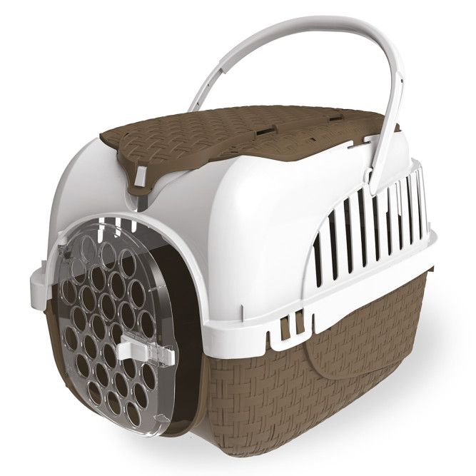 BAMA PET KENNEL TOUR MAXI переноска, 59х38х37 см, до 12 кг, коричневая