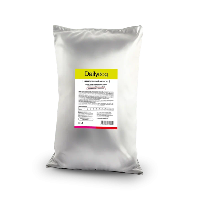Dailydog Classic Line сухой корм для взрослых собак средних и крупных пород, с говядиной и ягненком - 3 кг