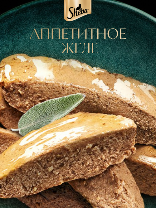 Sheba влажный корм для кошек нежный паштет с курицей, в желе, в паучах - 75 г х 28 шт