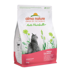 Almo Nature Functional Adult Anti-Hairball Fish and Potatoes сухой корм с рыбой и картофелем для взрослых кошек - 2 кг