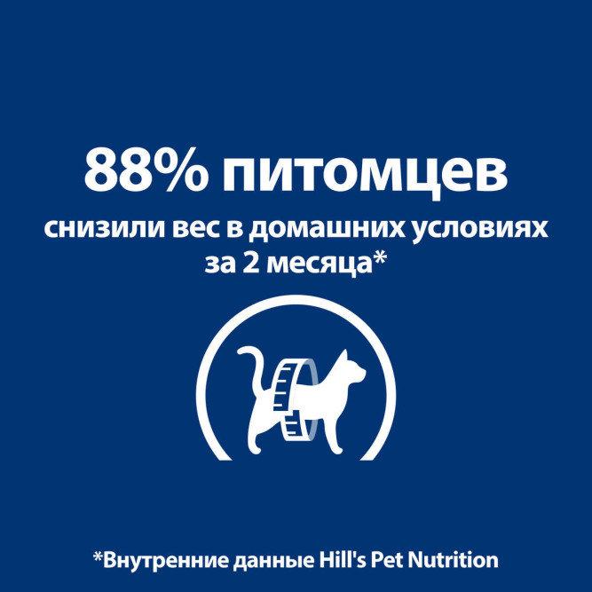 Hill's Prescription Diet Metabolic сухой корм для кошек для контроля веса с курицей - 250 г