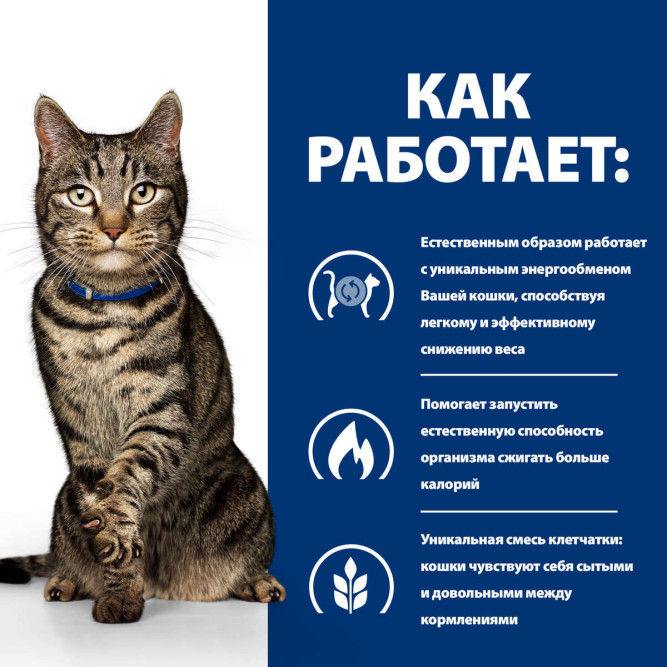 Hill's Prescription Diet Metabolic сухой корм для кошек для контроля веса с курицей - 250 г