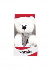 Camon игрушка для собак медведь &quot;Taddy Beary&quot;, плюшевый, белый, 25 см