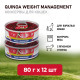 Farmina N&D Quinoa Cat Weight Management влажный беззерновой корм для взрослых кошек для контроля веса с киноа и ягненком - 80 г х 12 шт
