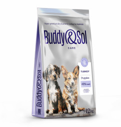 Buddy&amp;Sol Care Puppy сухой корм для щенков с индейкой - 12 кг