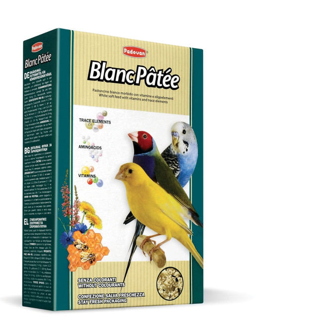 Padovan Blanc Patee корм для декоративных птиц дополнительный - 25 кг