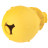 Mr.Kranch игрушка для собак с ароматом сливок, желтая, 8х13 см