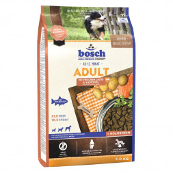 Сухой корм Bosch Adult для собак с лососем и картофелем - 3 кг
