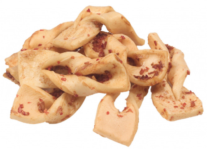 TiTBiT лакомство для собак плетенки из кожи - 35 г