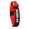 Изображение товара Julius-K9 ошейник для собак Color & Gray, 38-53 см/4 см, с закрытой ручкой, красно-серый