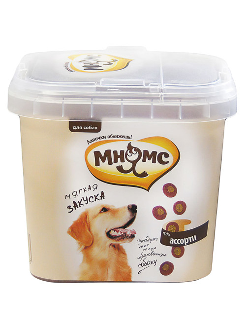 Мнямс тренировочные лакомства Мягкая закуска ассорти для собак - 140 г