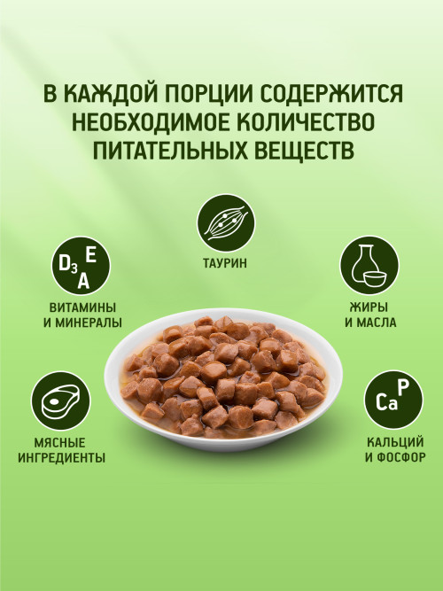 Kitekat влажный корм для кошек с курицей в соусе, в паучах - 85 г х 28 шт