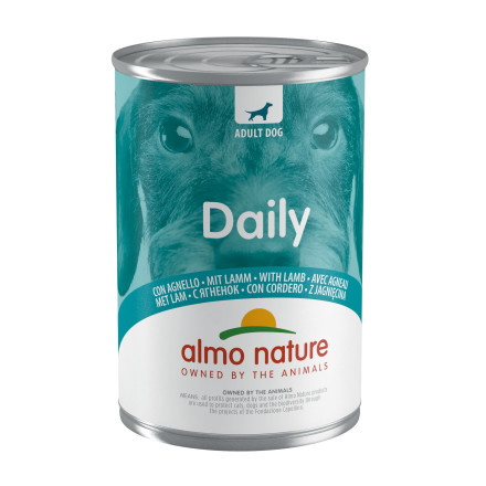 Almo Nature Daily with Lamb консервы для собак с ягненком - 400 г х 24 шт