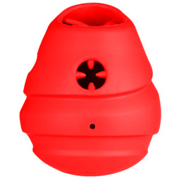 Mr.Kranch игрушка для собак с ароматом бекона, красная, 8х9,5 см