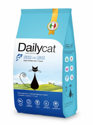 Dailycat Adult Steri Lite Fish &amp; Rice для взрослых кастрированных и стерилизованных кошек с рыбой и рисом - 1,5 кг