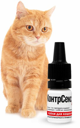 КонтрСекс Neo капли для регуляции половой охоты у кошек и сук - 2 мл