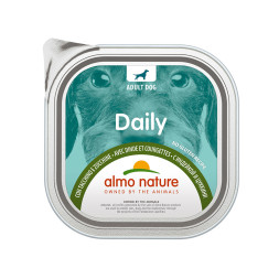 Almo Nature Daily Menu Adult Dog Turkey &amp; Courgette консервы для взрослых собак с индейкой и цуккини - 300 г х 9 шт