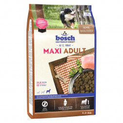 Сухой корм Bosch Adult Maxi для собак крупных пород с мясом птицы - 3 кг