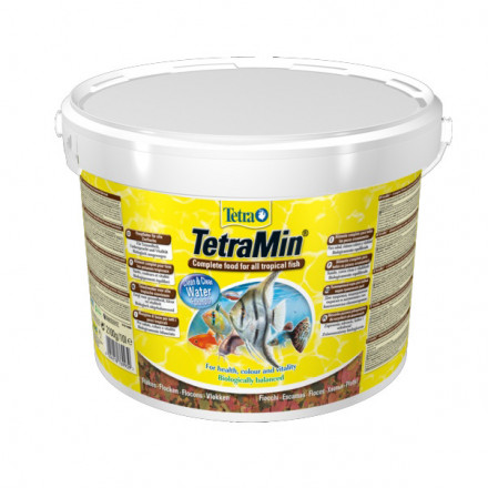 TetraMin корм для всех видов рыб в виде хлопьев 10 л