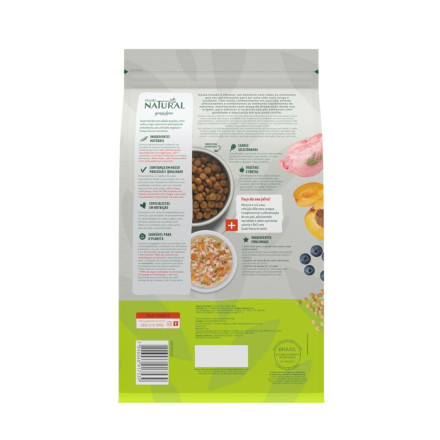 Guabi Natural Dog Grain Free сухой корм беззерновой для взрослых собак средних пород цыпленок и чечевица - 2,5 кг