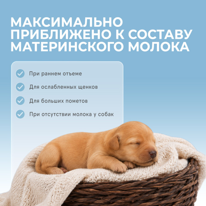 FINT сухая молочная смесь для щенков всех пород - 300 г