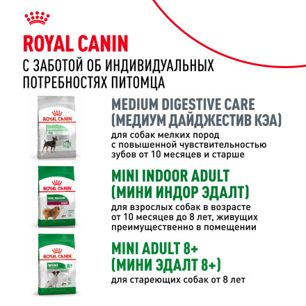 Royal Canin Mini Adult влажный корм для взрослых собак мелких пород старше 10 месяцев, кусочки в соусе, в паучах - 85 г х 28 шт