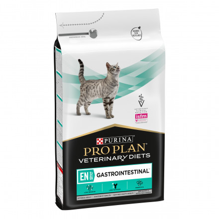Purina Pro Plan Veterinary Diets EN ST/OX Gastrointestinal сухой корм для взрослых кошек для снижения проявлений кишечных расстройств - 5 кг