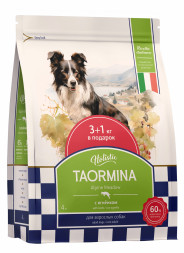 Taormina Alpine Meadow сухой корм для взрослых собак с ягненком - 4 кг