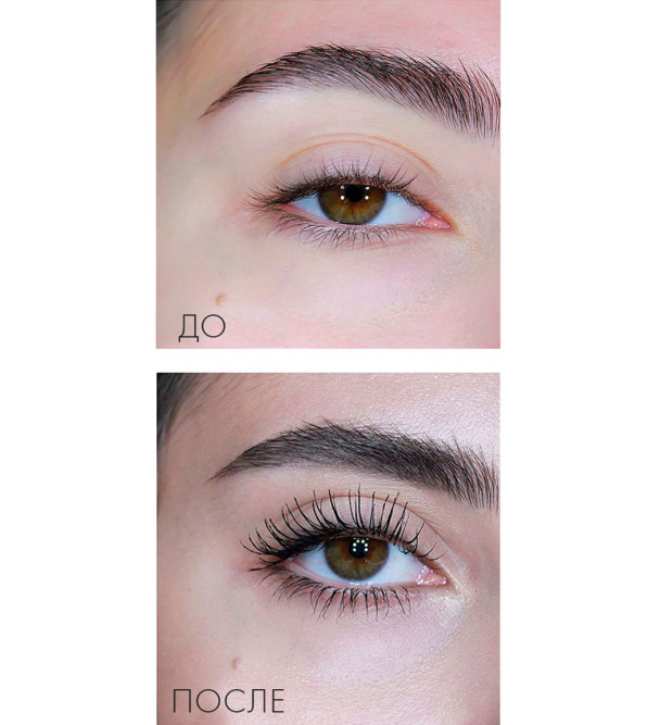 LUXVISAGE тушь для ресниц XXL Суперобъем - эффект накладных ресниц, тон черный