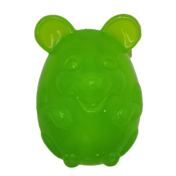 Petpark игрушка для собак Ежик с пищалкой, 8 см, зеленый