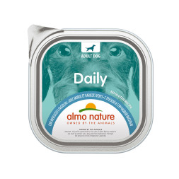 Almo Nature Daily Menu Adult Dog Cod &amp; Green Beans консервы для взрослых собак с треской и стручковой фасолью - 300 г х 9 шт