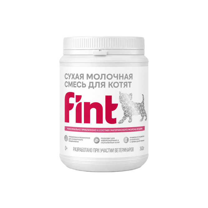 FINT сухая молочная смесь для котят - 300 г