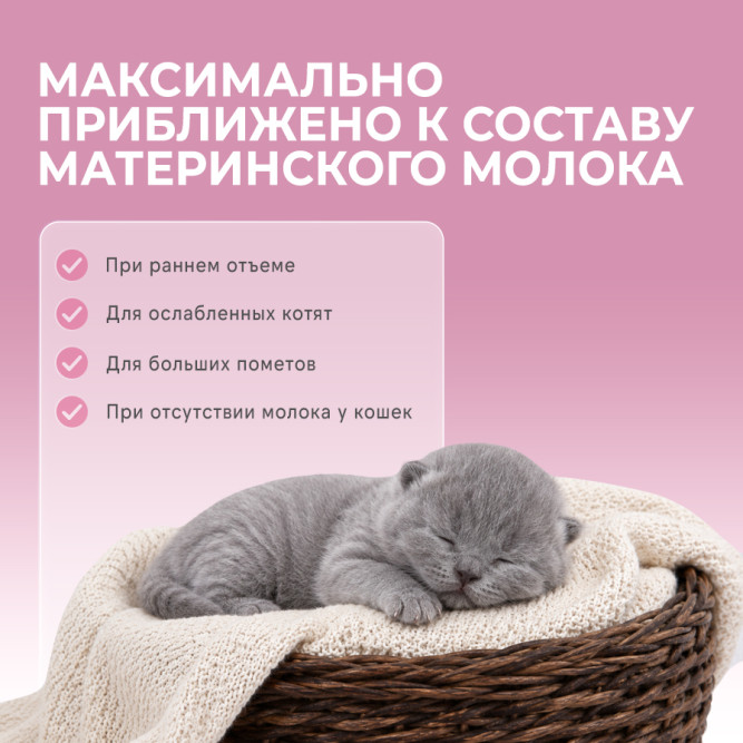 FINT сухая молочная смесь для котят - 300 г