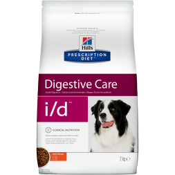 Hills Prescription Diet i/d Digestive Care сухой диетический корм для собак для поддержания здоровья ЖКТ с курицей - 2 кг