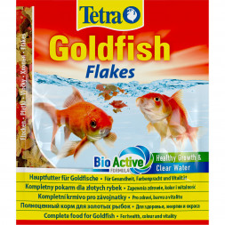 Tetra Goldfish корм для всех видов золотых рыбок в хлопьях - 12 г (саше)