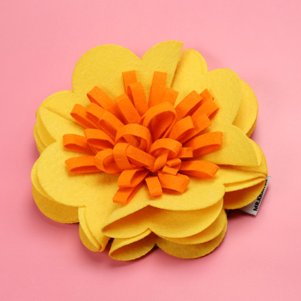 Mr.Kranch нюхательная игрушка Цветок, размер 20 см, желтый
