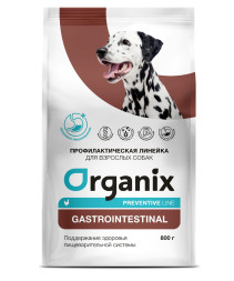 Organix Gastrointestinal  сухой диетический корм для взрослых собак всех пород при заболеваниях ЖКТ, с курицей - 0,8 кг