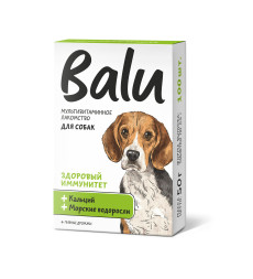 Балу мультивитаминное лакомство для собак, &quot;Здоровый иммунитет&quot; с кальцием и морскими водорослями - 100 таблеток