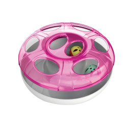 Georplast UFO игрушка для кошек с шариком из пластика