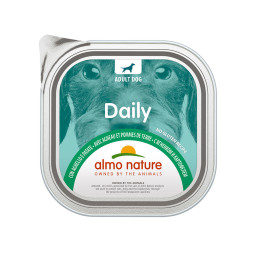 Almo Nature Daily Menu Adult Dog Lamb &amp; Potatoes консервы для взрослых собак с ягненком и картофелем - 300 г х 9 шт