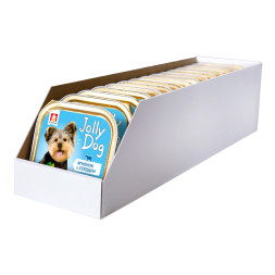 Зоогурман Jolly Dog влажный корм для взрослых собак, с ягненкном и сердцем - 100 г х 15 шт