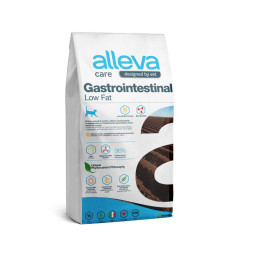 Alleva Care Cat Gastrointestinal Low Fat сухой диетический корм со сниженным уровнем жира для взрослых кошек, при расстройствах пищеварения - 5 кг