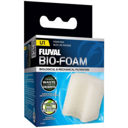 Fluval U1 губка для фильтра, 60 х 85 х 15 мм