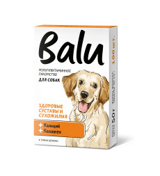 Балу мультивитаминное лакомство для собак, &quot;Здоровые суставы и сухожилия&quot; с кальцием и коллагеном - 100 таблеток